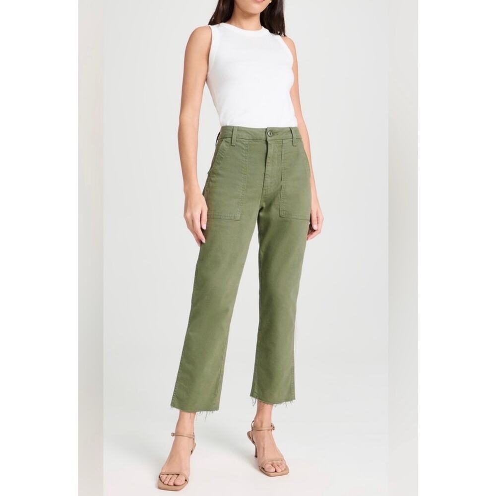 Amo 27 Easy Army Pants in Olive Green